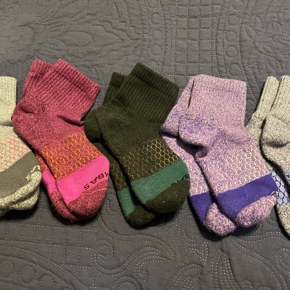 Bombas Women’s Vibrant Ankle Socks - Multi Colors 5 Pair! Only worn a few times! - Picture 3 of 4
